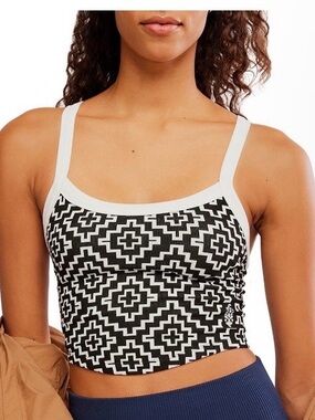 **NWT FP Movement All Clear Jacquard Cami